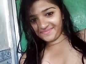 Hot Indian girl with a chubby body