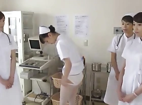 Incredible Japanese engrave Yuki Aoi, Akari Asakiri, Nachi Sakaki in Amazing Nurse, ID JAV scene