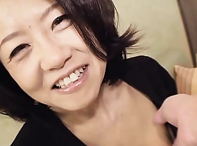Junko Sakashita Has Her Saggy Old Pussy Filled With Jizz - Asian MILF Creampie