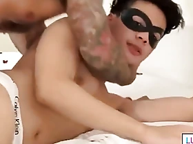 I rent an Airbnb increased by hire a muscle Asian man with tattoo came to fuck me