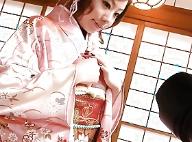Classic Japanese Teen there Kimono Fucked in Gangbang