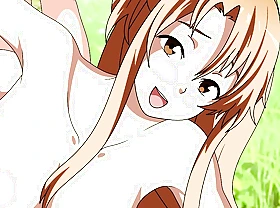 Sword Art Online Hentai Fucking Asuna Uki Anime Cartoon Naruto Kunoichi Tutor MILF Teen Big Tits Asian Cosplay Doggystyle ass