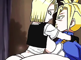 Dragon Ball Parody Hentai Anthropoid 18 Creampied By Be dying for Saturated Hentai