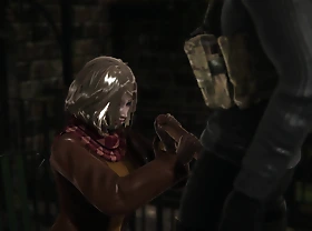 Hentai Resident evil 4 proselyte Ashley l 3d animation