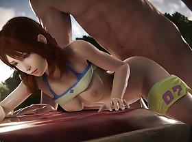 Final Fantasy girl big ass plus big cock by InitialA (animation with sound) 3D Hentai Porn SFM Compilation
