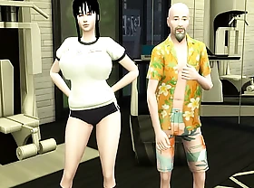 Chichi milk hermosa esposa entrenada sexualmente por el impresario roshi pervertido marido cornudo dragon ball hentai
