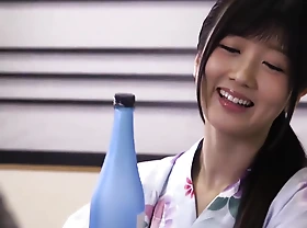 Japanese Girl Gets Drunk Added to Obtain Fucked